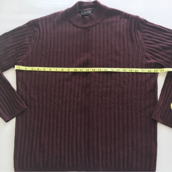 J. Ferrar men’s sweater Merino wool 100% size L Excellent condition - Picture 4 of 7